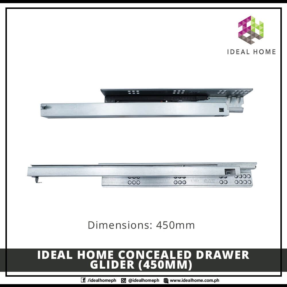 Concealed Drawer Glider (450mm)