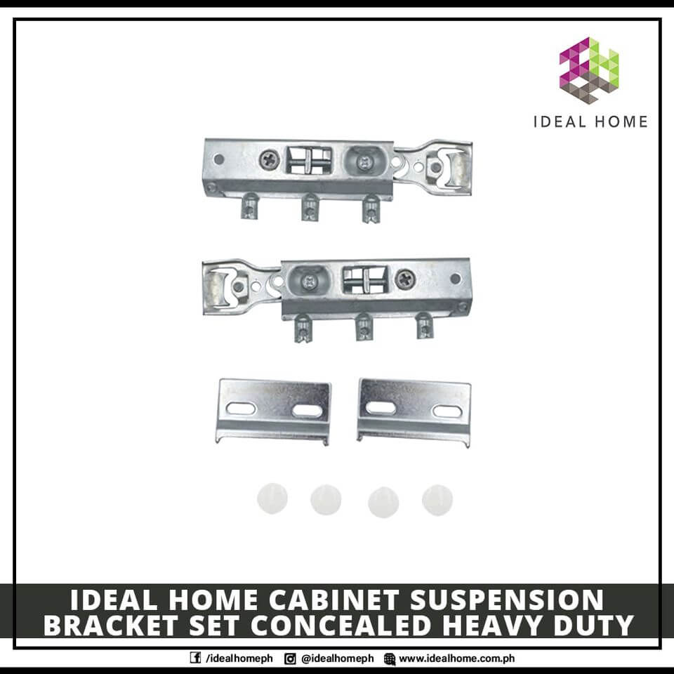 Cabinet Suspension Bracket Set Concealed Heavy Duty