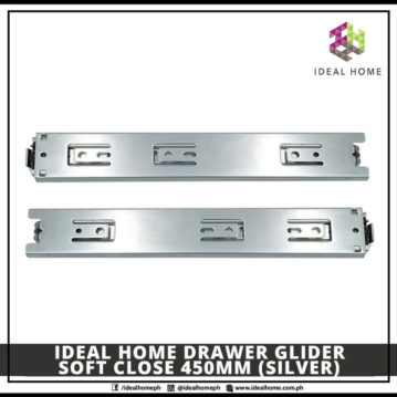 Ideal Home Drawer Glider Soft Close 450mm (Silver)