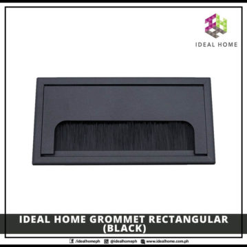 Ideal Home Grommet Rectangular (Black)