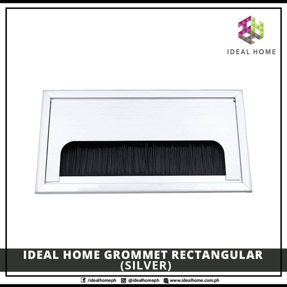 Grommet Rectangular (Silver)