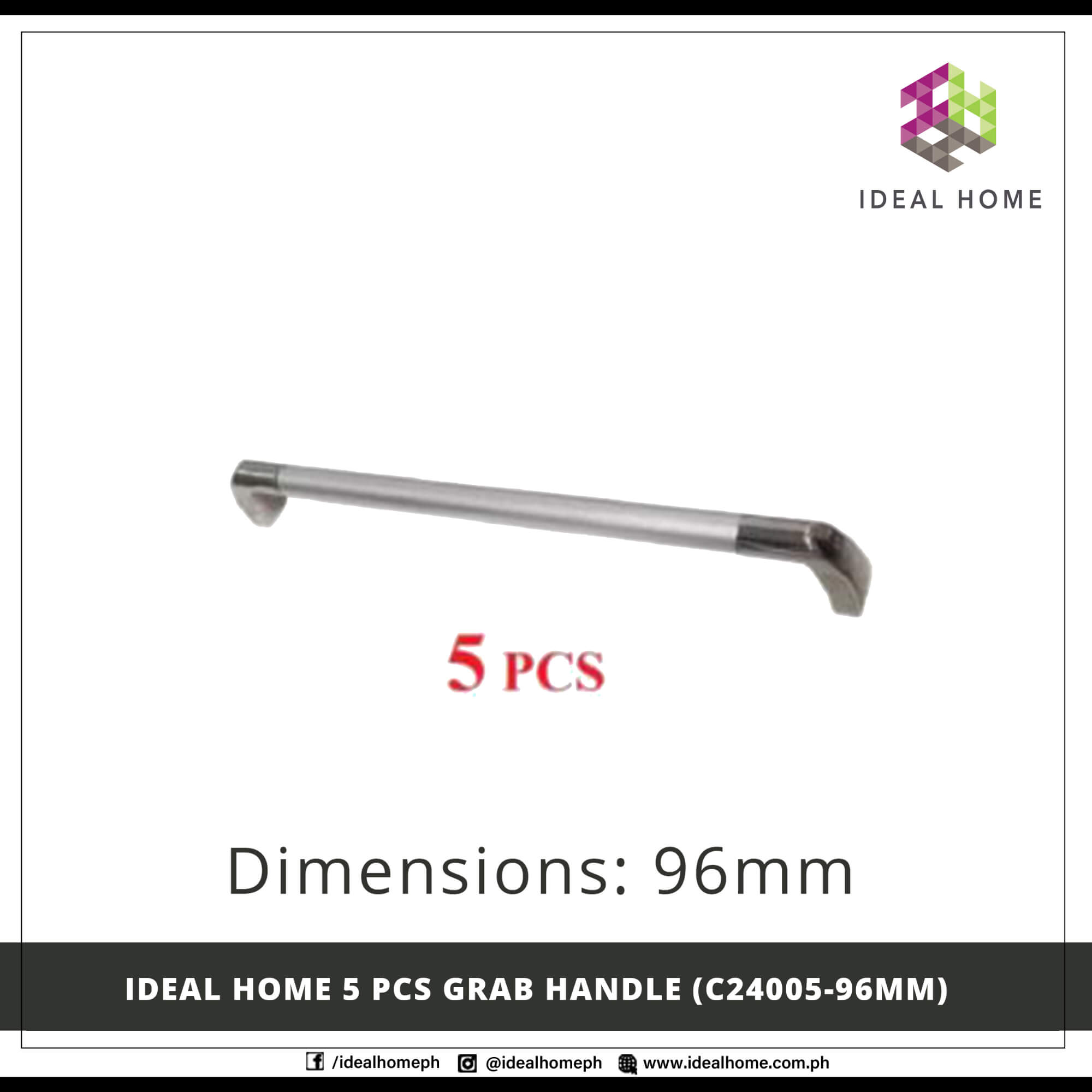 5 PCS Grab Handle (C24005-96mm)