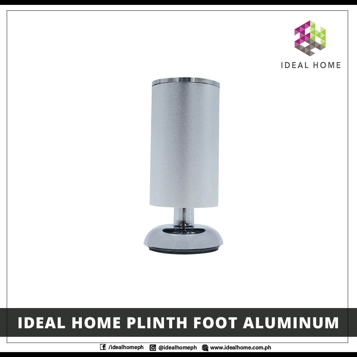 Plinth foot Aluminum