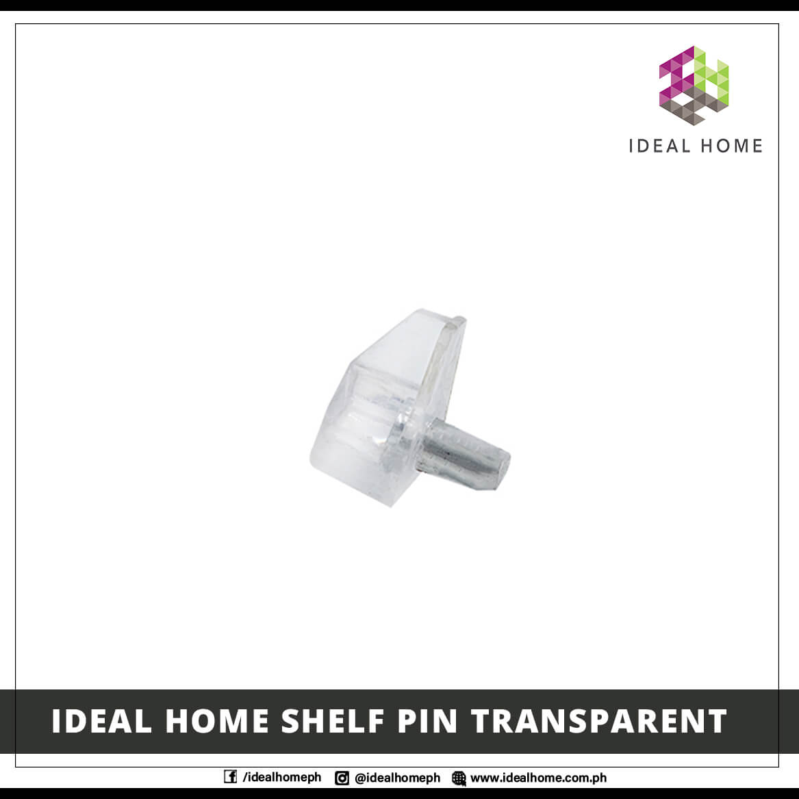 Shelf Pin Plastic